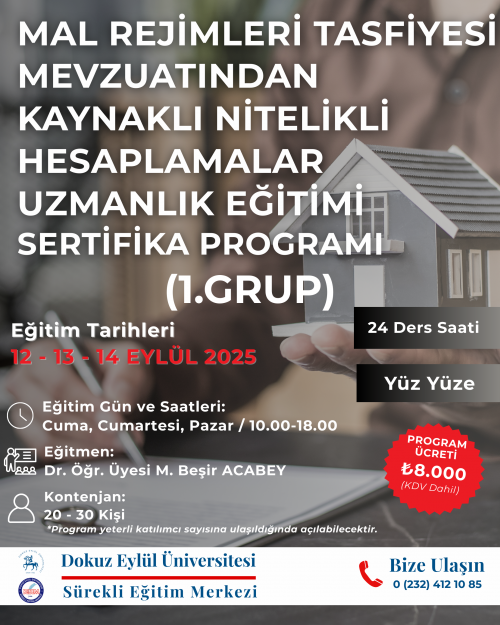 1.GRUP MAL REJİMLERİ